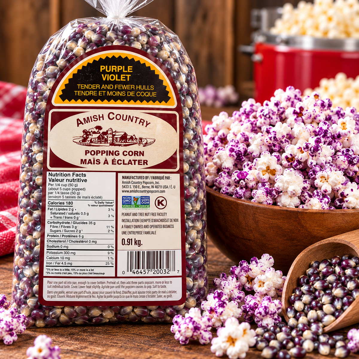 Amish Country Popcorn Kernals