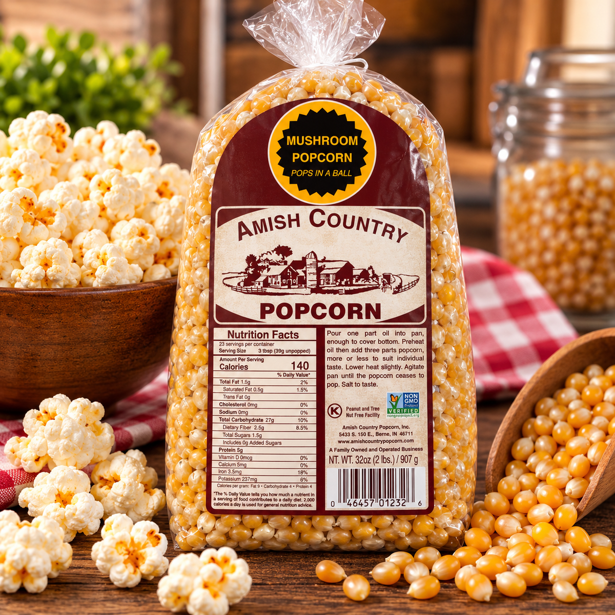 Amish Country Popcorn Kernals