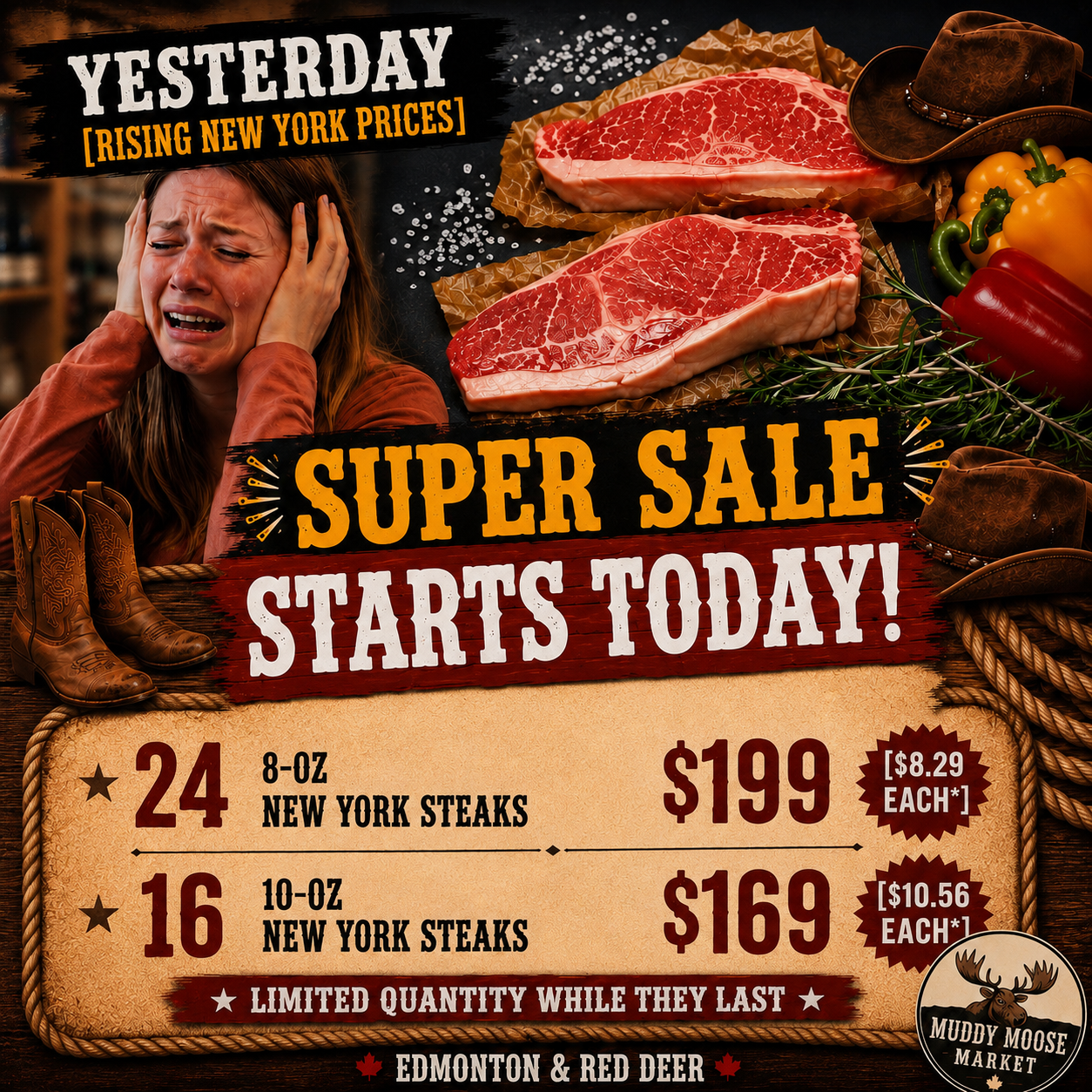 SUPERSALE! Case AA/AAA New York 8 oz (24pc)