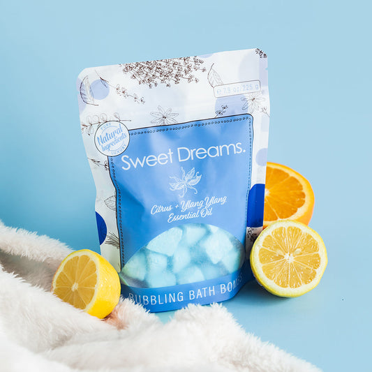 Bubbling Bath Bombs Sweet Dreams