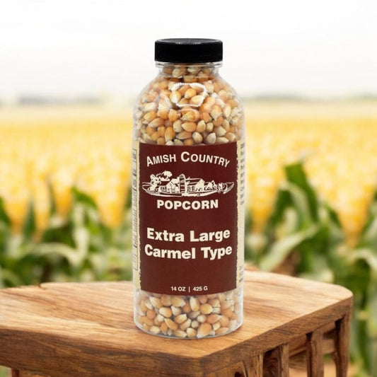 Amish Country Popcorn | Extra Large Caramel Type Popcorn Kernels