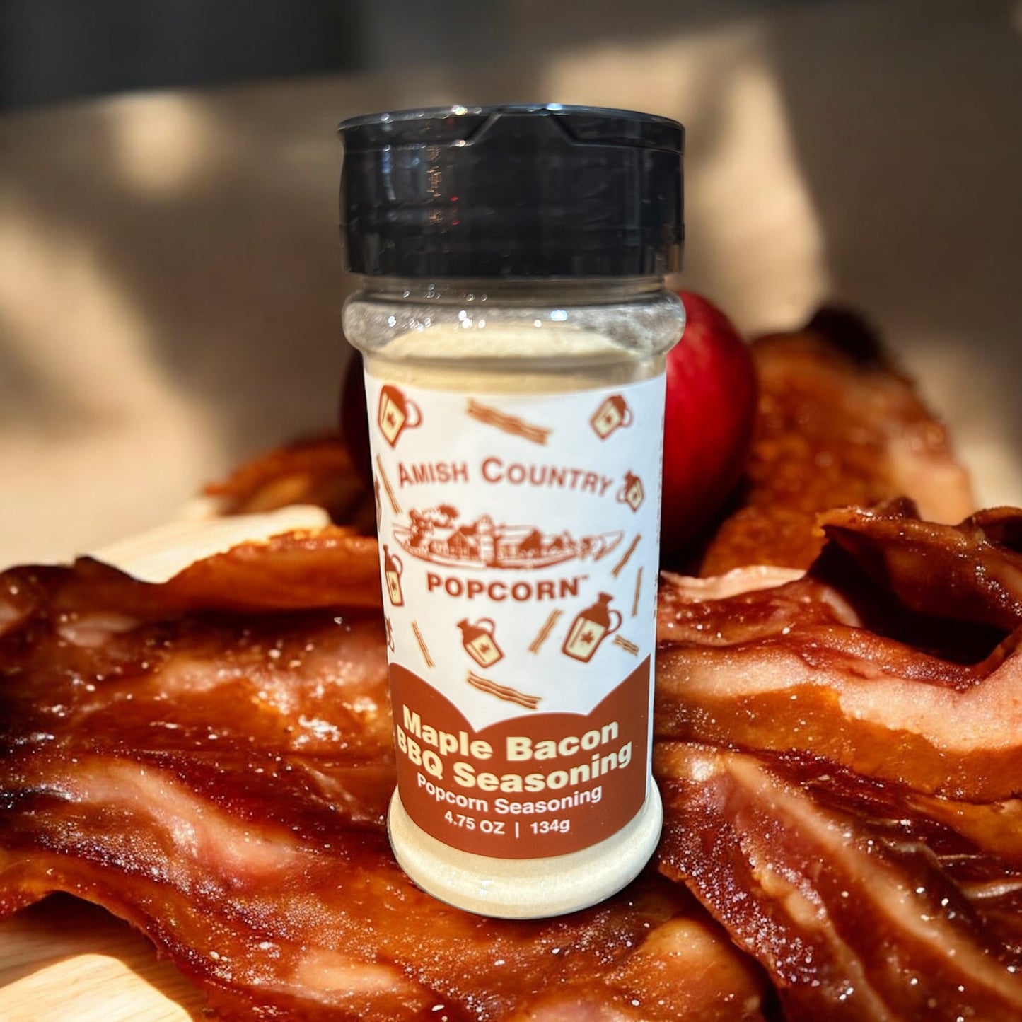 Amish Country Popcorn Topping Maple Bacon BBQ