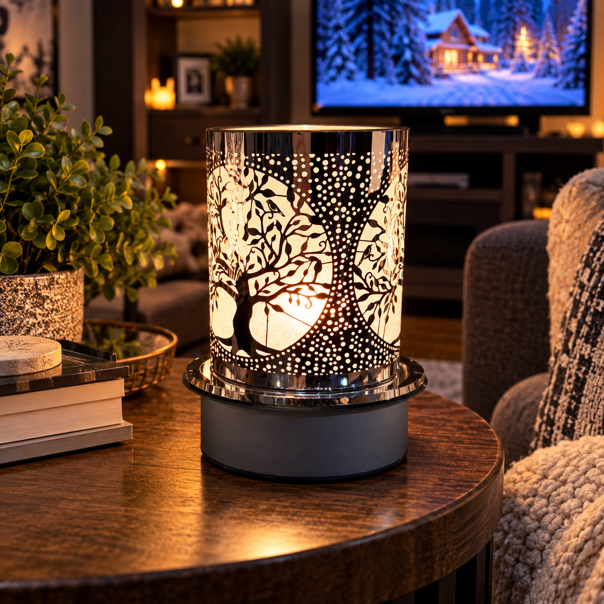 Ace Anniston Tree of Life Touch Lamp