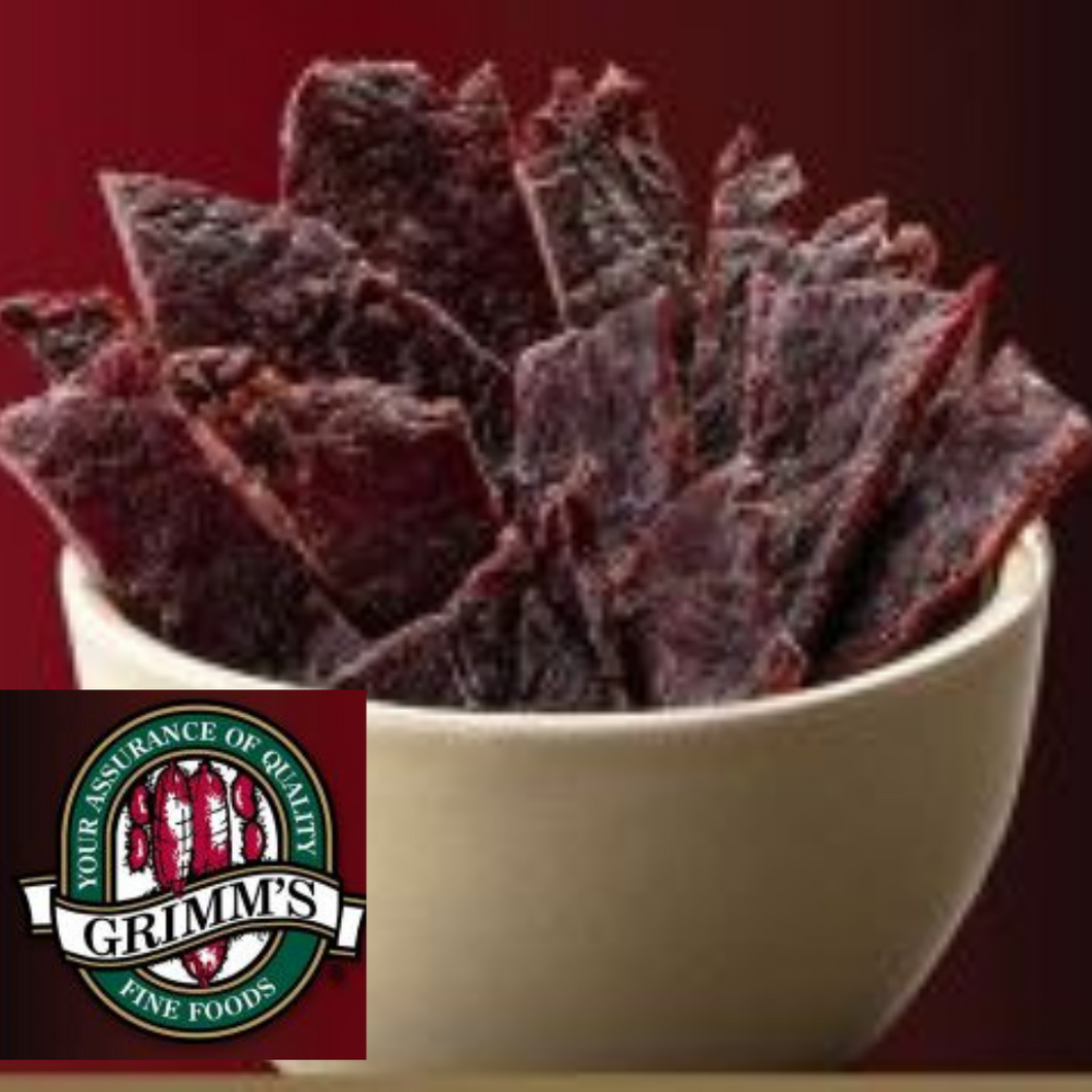 MEGA BAG Grimm's Beef Jerky 500g (1.1 lbs)