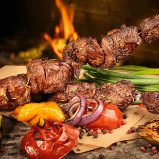 NEW! Beef Skewers (8 large skewers packed with beef)