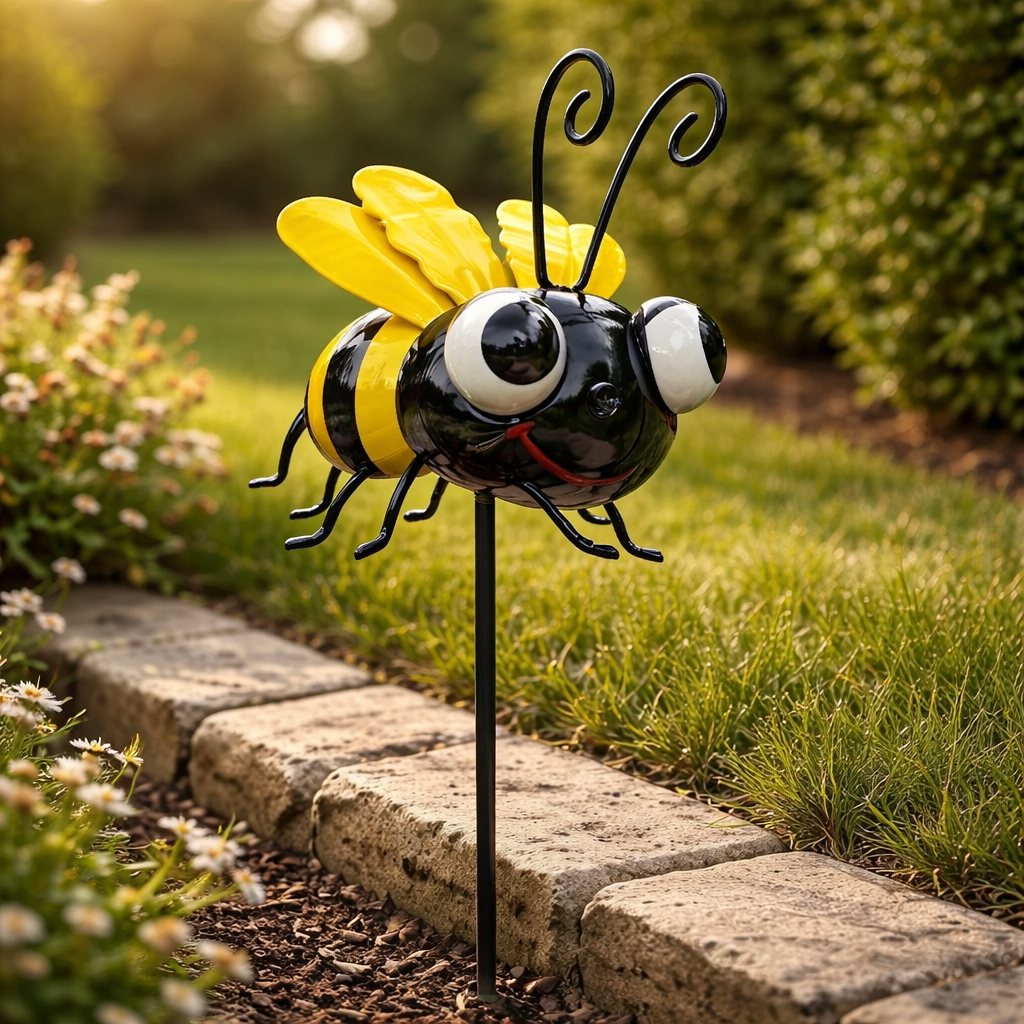 Lawn and Garden Stake Bumble Bee