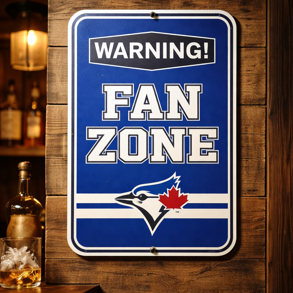 Toronto Blue Jays Fan Zone Sign