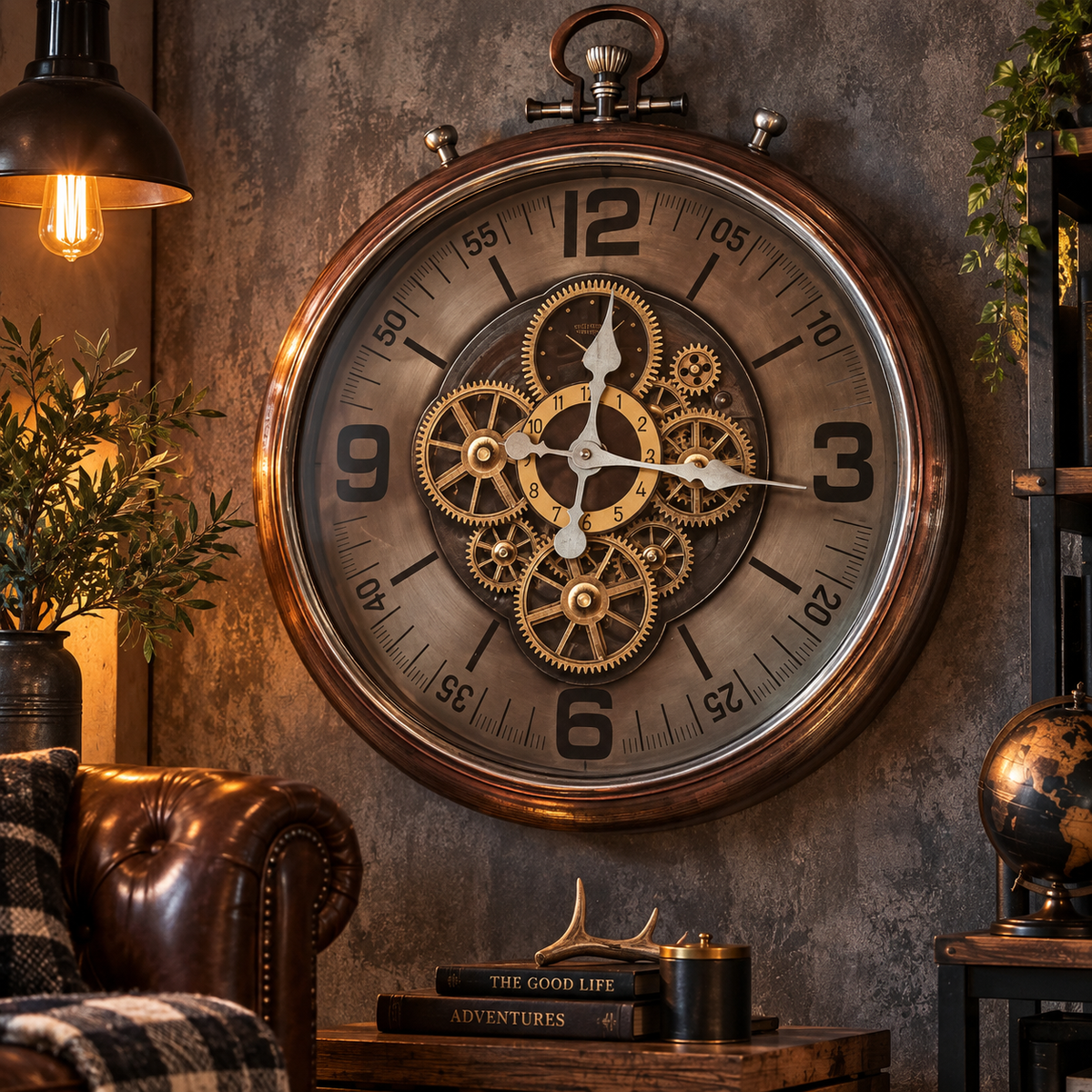 Boxman Oversized Clock