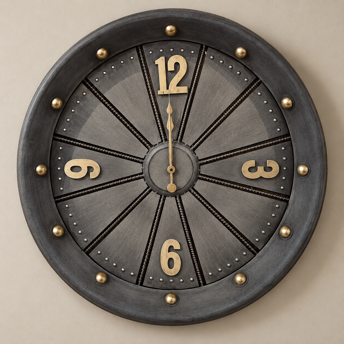 Boxman Oversized Clock