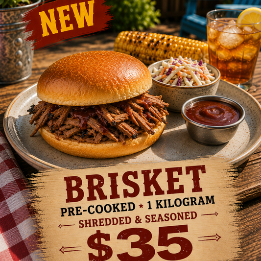 New! Brisket Shredded Preooked
