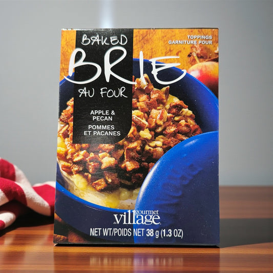 Baked Brie  Apples & Pecan