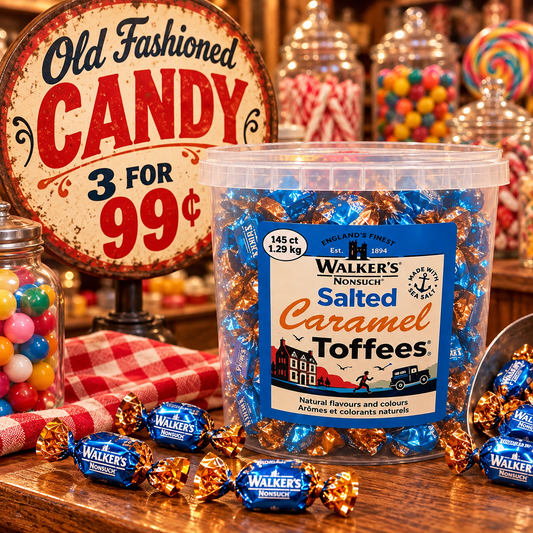 Retro Candy Salted Caramel Toffee (3 pc)