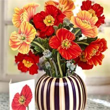 Load image into Gallery viewer, Freshcut Paper Pop Up Cards | French Poppies
