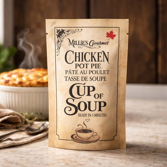 Millies Gourmet Cup of Soup Chicken Pot Pie