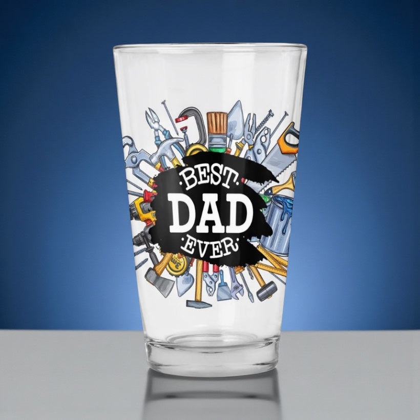 Beer Glass Best Dad Ever