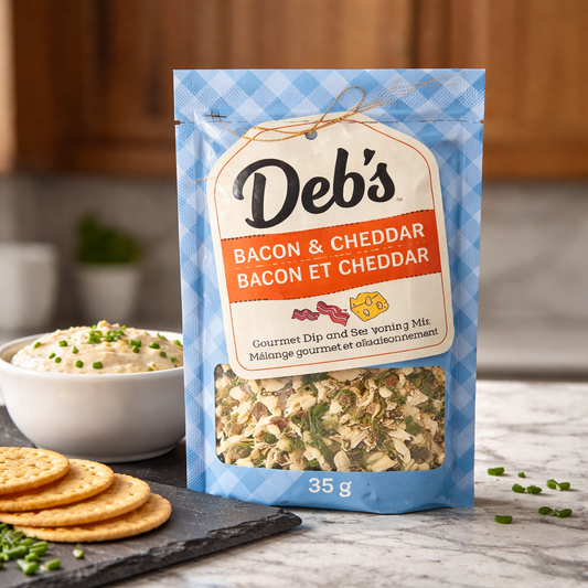 Deb's Dips  Bacon and Cheddar