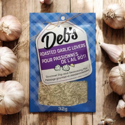 Deb's Dips Roasted Garlic lovers