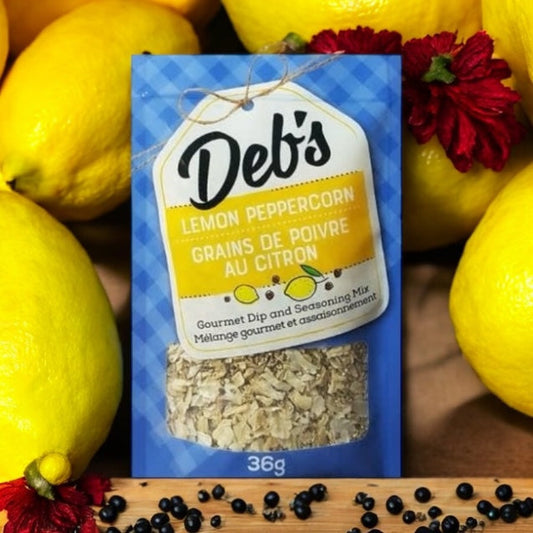 Deb's Dips Lemon Peppercorn