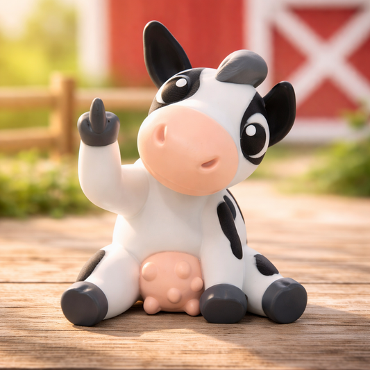 Desk Buddy Cow