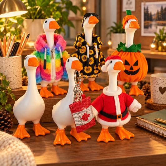NEW! Gordy Desk Porch Goose