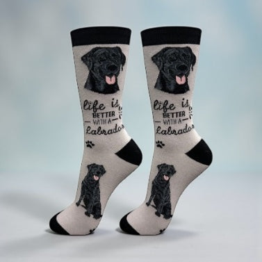 Pet Lovers Socks Better with a Lab