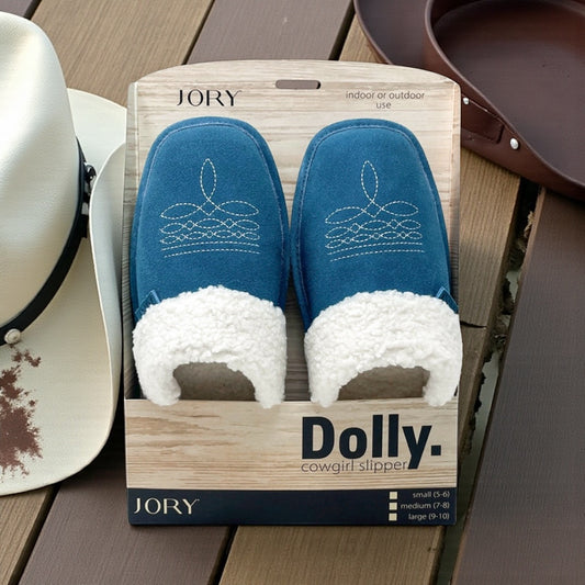 Dolly Western Cowgirl Slippers River (medium)