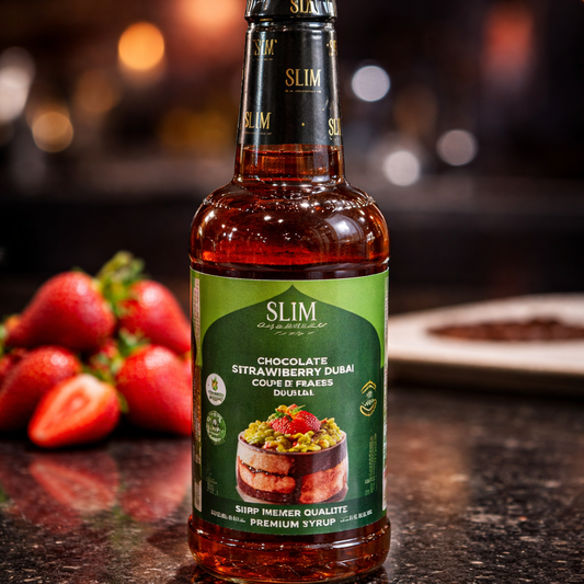 Slim Syrup Dubai Chocolate Strawberry NO SUGAR NO CALORIES