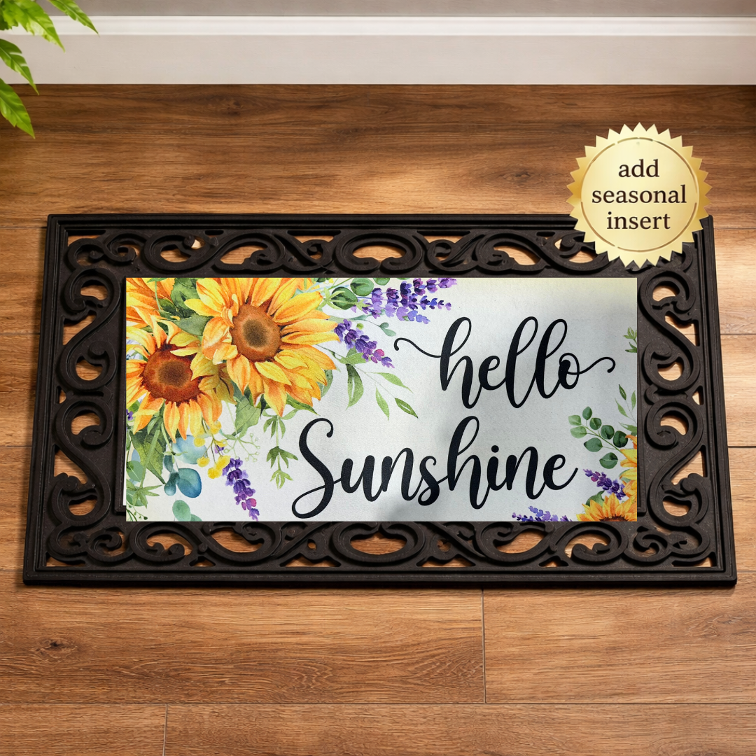 Evergreen Mat Insert Hello Sunshine