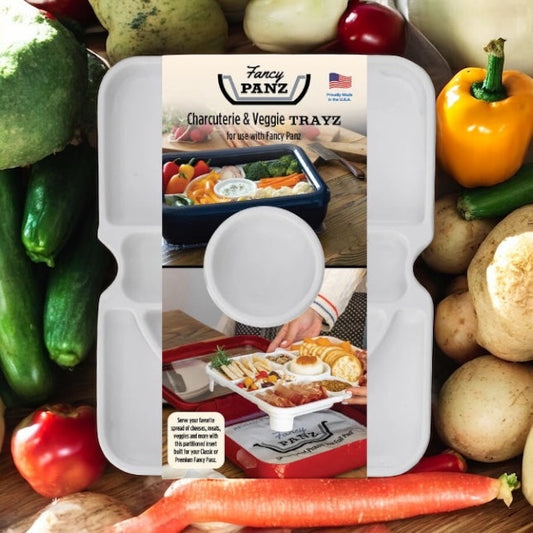 Fancy Panz Charcuterie Veggie Tray Insert