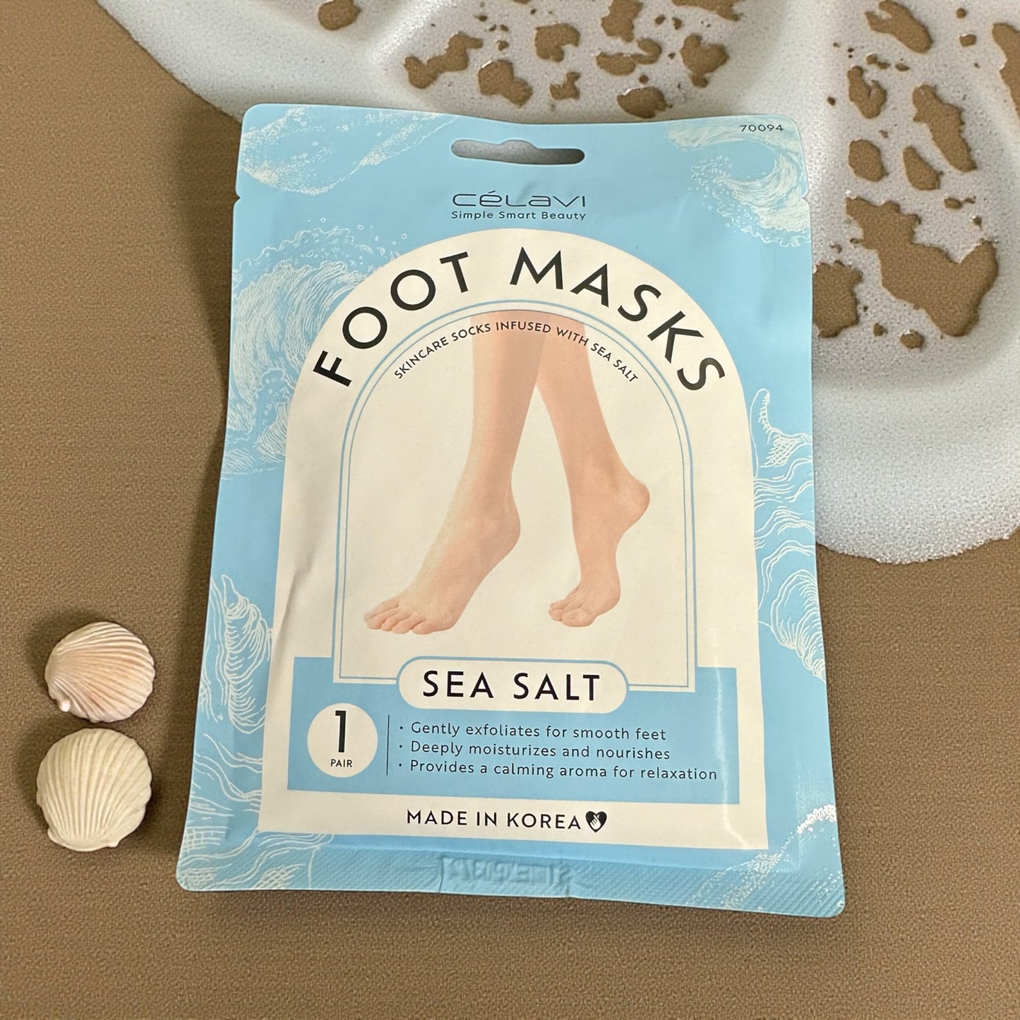 Sea Salt Foot Mask