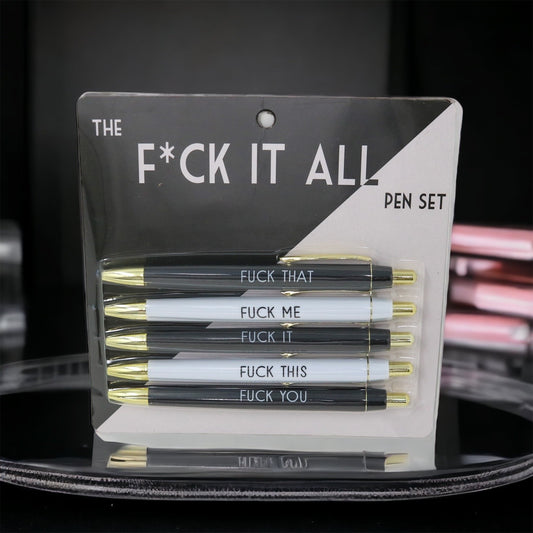 Fun Club Fuck it all Pen Set