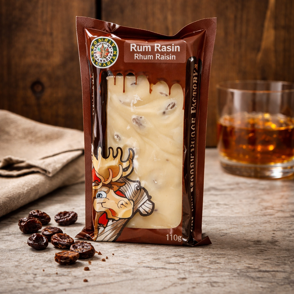 Fresh Fudge Rum Raisin