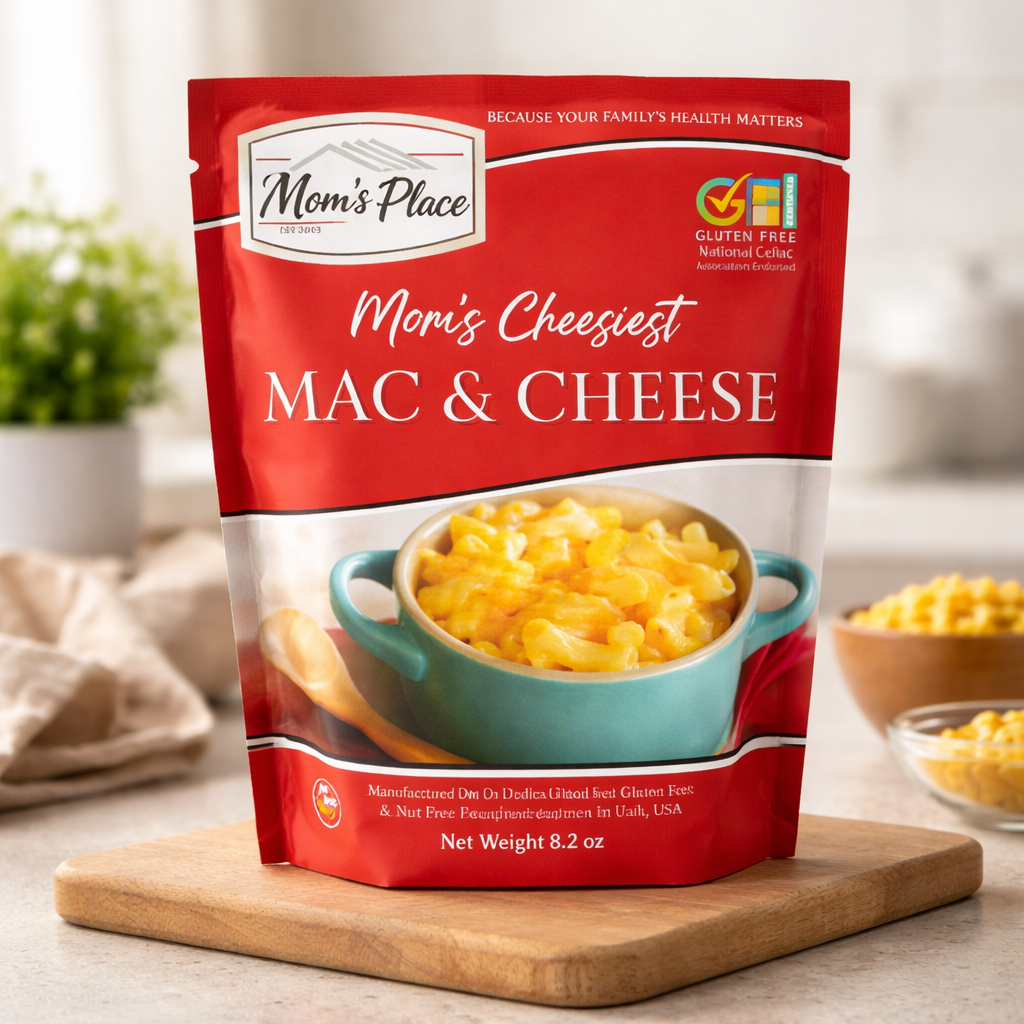 Mom's GLUTEN FREE Cheesiest Mac & Cheese