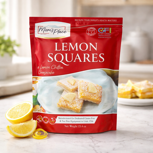 Mom's GLUTEN FREE Lemon Squares