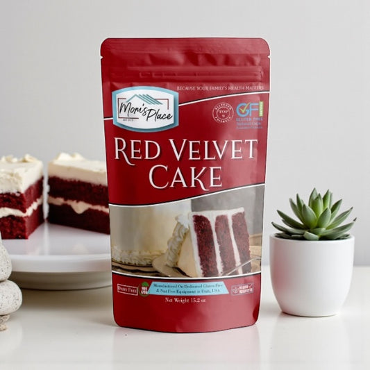 Mom's GLUTEN FREE Red Velvet Cake