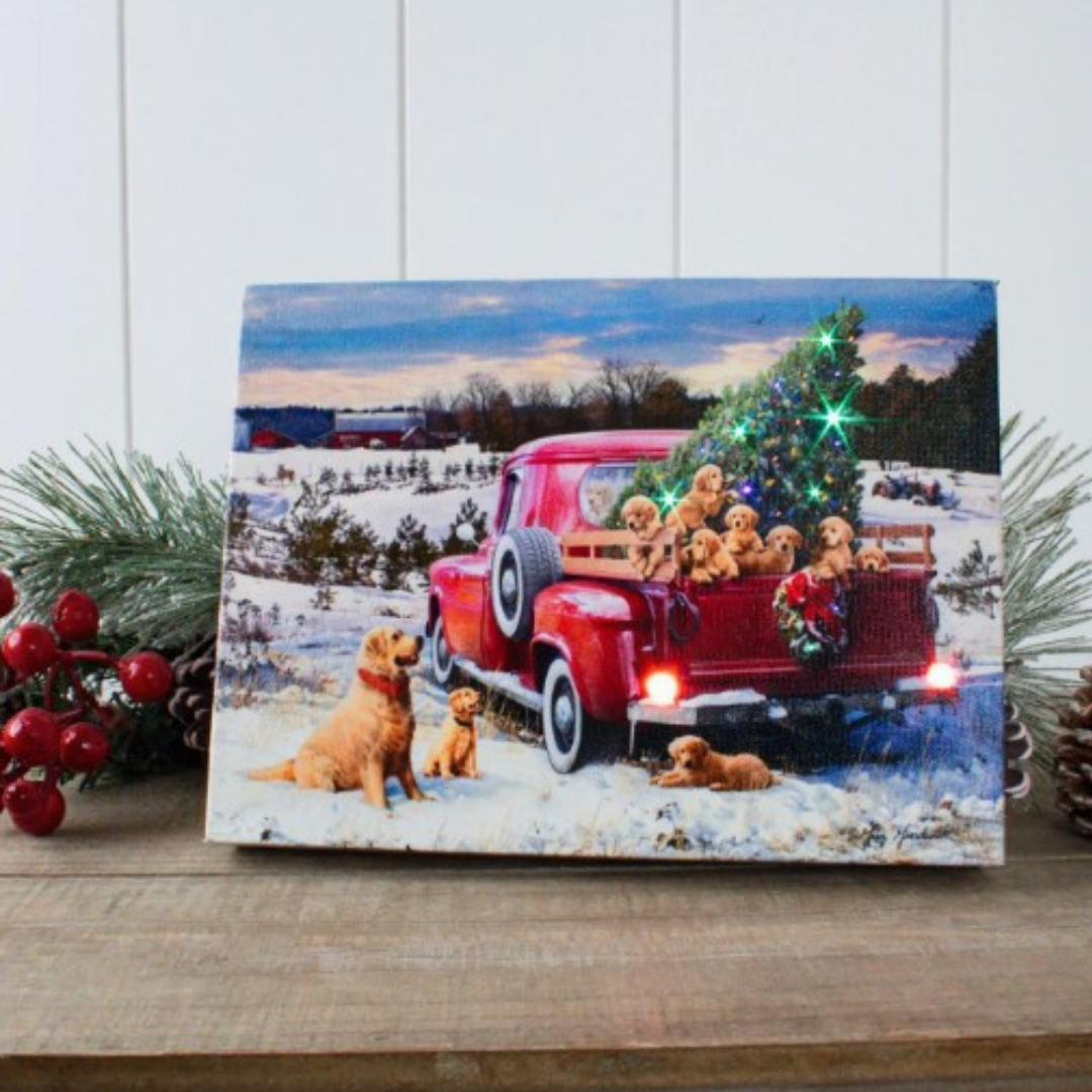 Glow Picture A Puppy Christmas