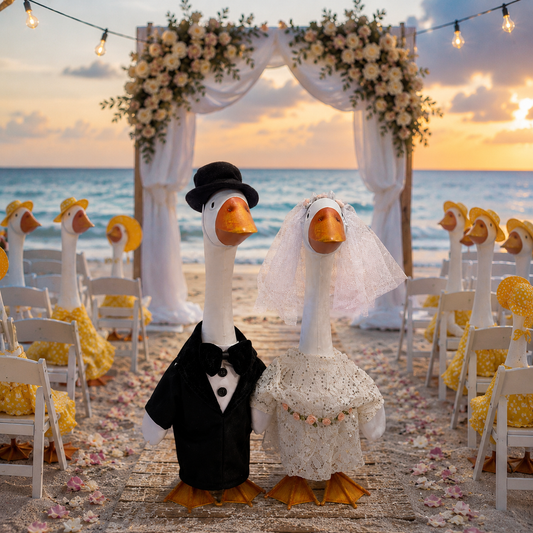 Porch Goose Outfit Bride