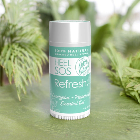 Heel SOS Refresh | 100% Natural with Peppermint & Eucalyptus