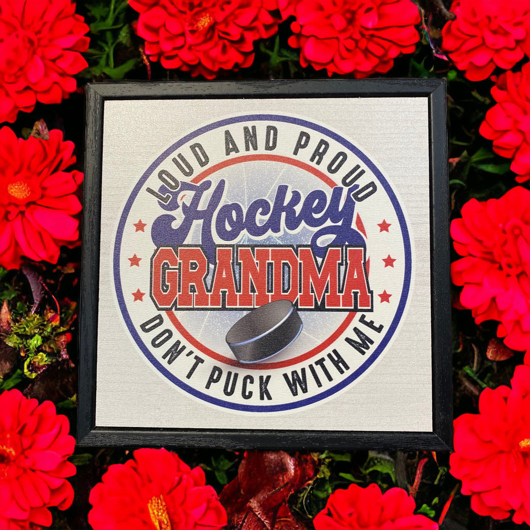 Hockey Signs | Hockey Grandma