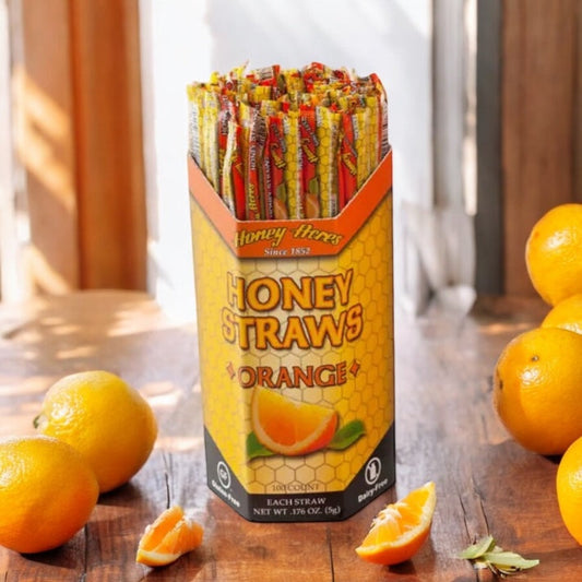Honey Straws Orange