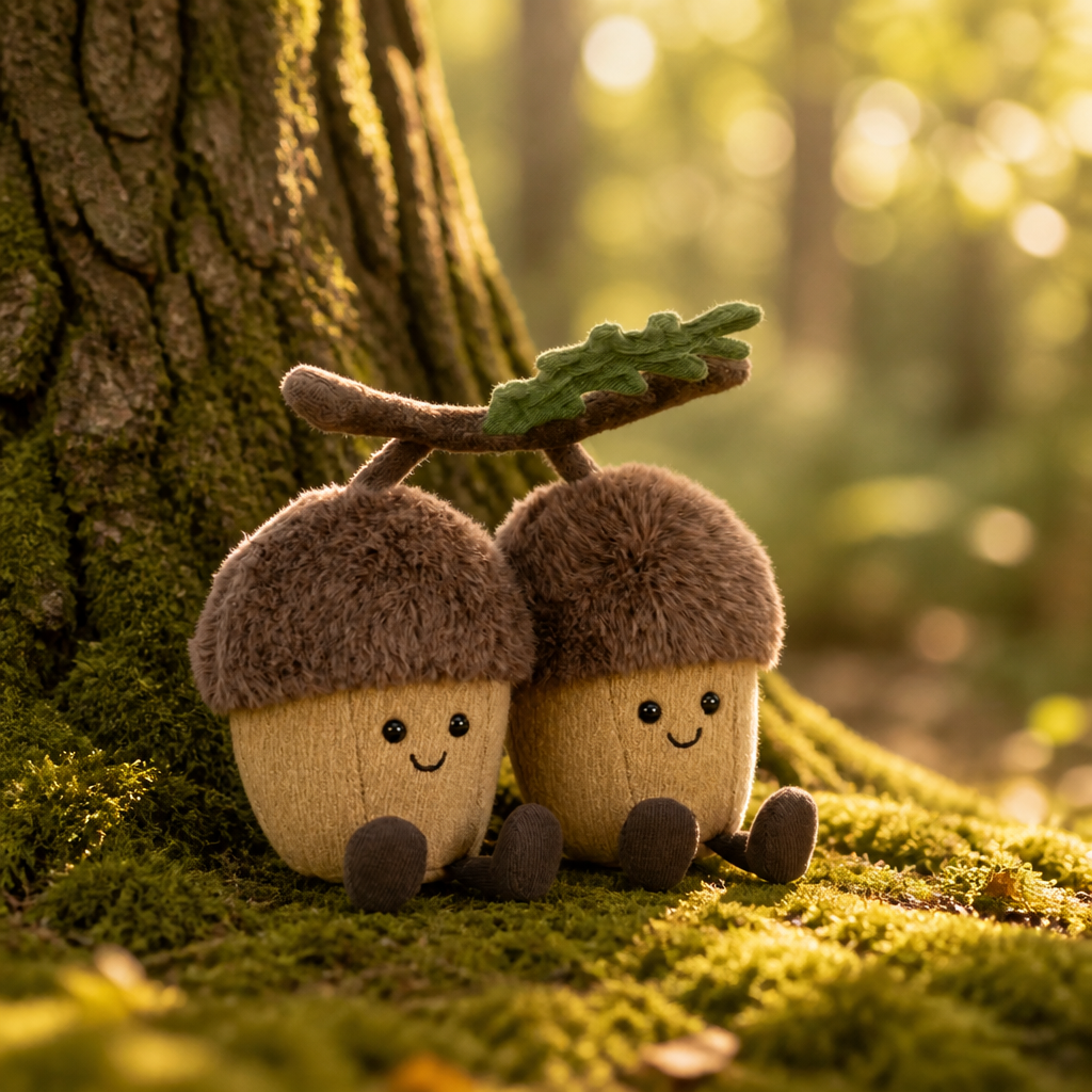 Jellycat Amuseables Ort & Tum Acorns