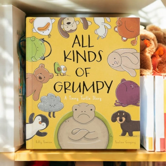 Jellycat All Kinds Of Grumpy Book