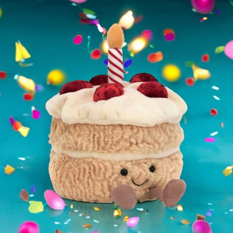 Jellycat Amuseables Birthday Cake – Muddy Moose Market