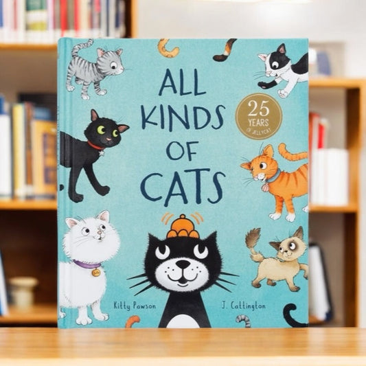 JellyCat All Kinds of Cats Book