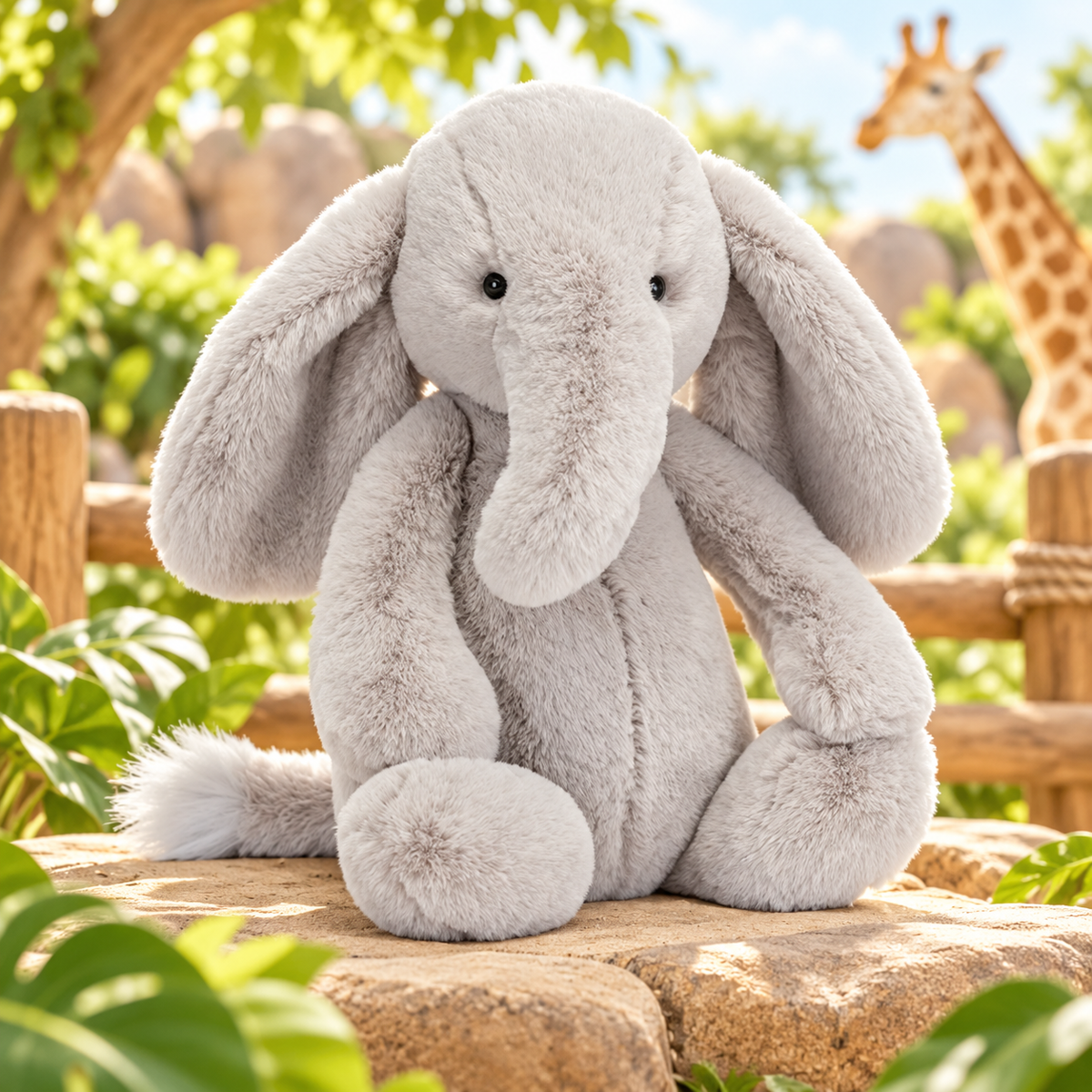 Jellycat Bashful Luxe Elephant Thuddeus