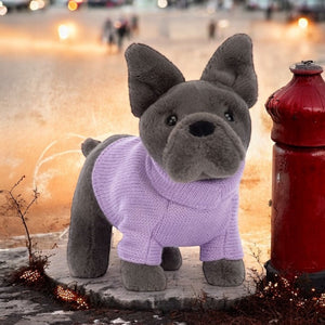 Jellycat Sweater French Bulldog Purple