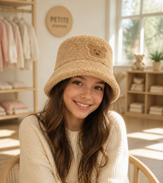 Jellycat Bartholemew Bear Fluffleshade Hat