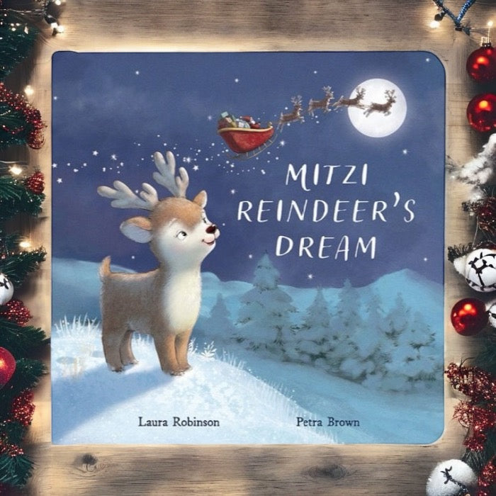 Jellycat Mitzis Reindeers Dream Book