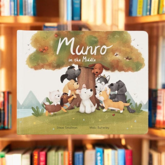 Jellycat Munro In The Middle Book