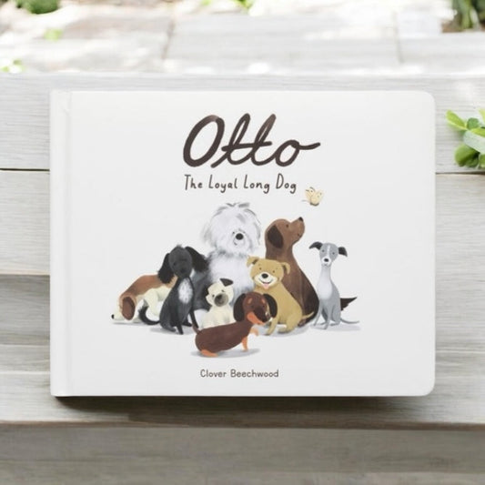 Jellycat Otto the Loyal Long Dog Book